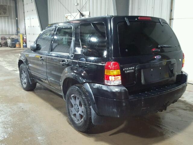 1FMYU941X7KC07083 - 2007 FORD ESCAPE LIM BLACK photo 3