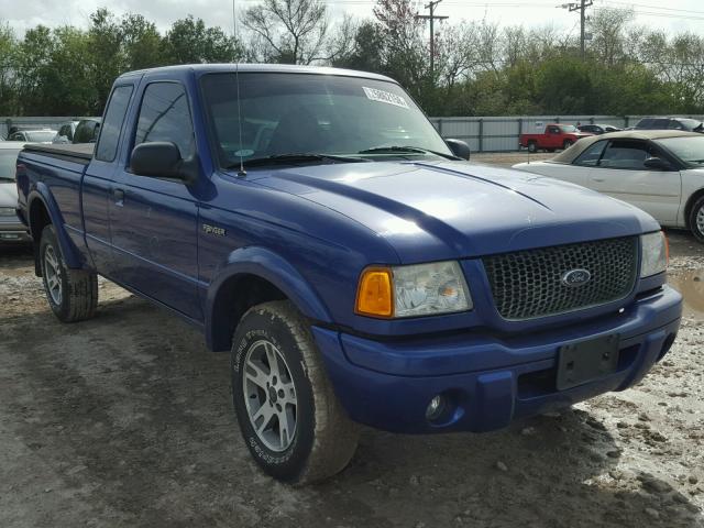 1FTYR14U93TA41158 - 2003 FORD RANGER SUP BLUE photo 1