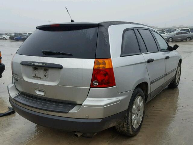2A8GM48LX7R129011 - 2007 CHRYSLER PACIFICA SILVER photo 4