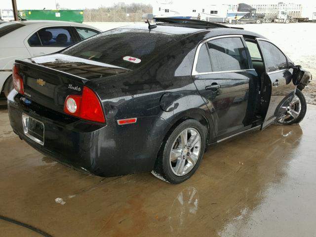 1G1ZD5E13BF208182 - 2011 CHEVROLET MALIBU 2LT BLACK photo 4