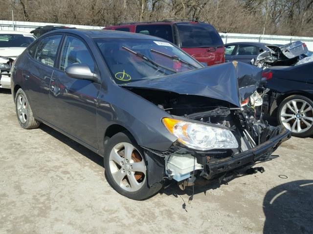 KMHDU46D08U557885 - 2008 HYUNDAI ELANTRA GL GRAY photo 1