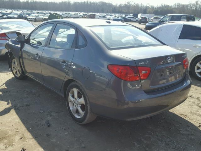 KMHDU46D08U557885 - 2008 HYUNDAI ELANTRA GL GRAY photo 3