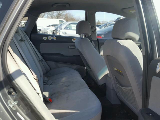 KMHDU46D08U557885 - 2008 HYUNDAI ELANTRA GL GRAY photo 6