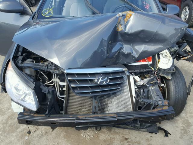 KMHDU46D08U557885 - 2008 HYUNDAI ELANTRA GL GRAY photo 7