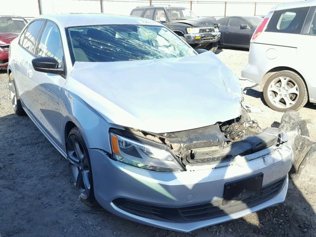 3VW1K7AJ1CM458594 - 2012 VOLKSWAGEN JETTA BASE ვერცხლისფერი ფოტო 1