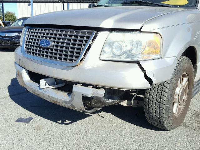 1FMPU16L13LB58064 - 2003 FORD EXPEDITION SILVER photo 9