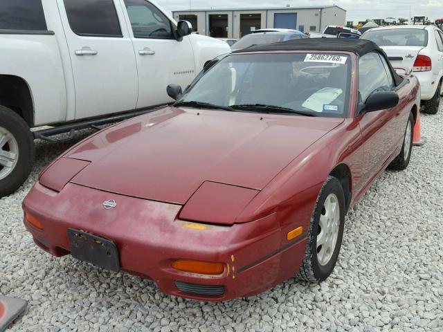 JN3MS37A9RW210886 - 1994 NISSAN 240SX SE BURGUNDY photo 2