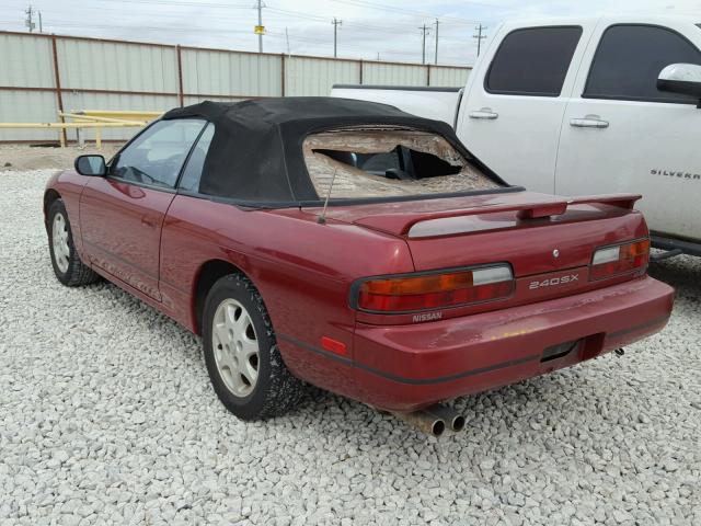 JN3MS37A9RW210886 - 1994 NISSAN 240SX SE BURGUNDY photo 3