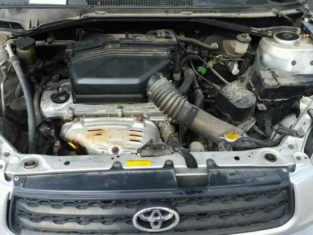 JTEGH20V620064394 - 2002 TOYOTA RAV4 SILVER photo 7