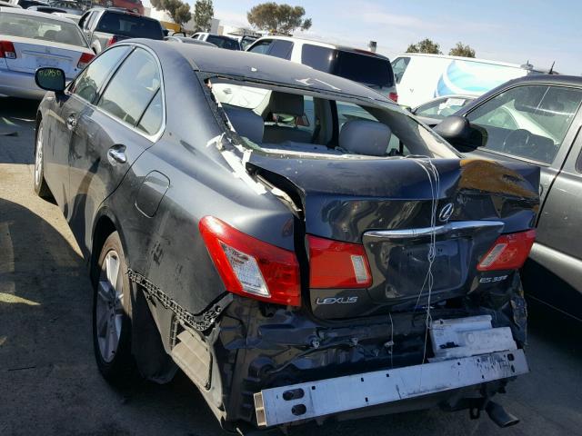 JTHBJ46GX72028287 - 2007 LEXUS ES 350 GRAY photo 3