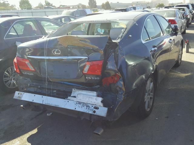 JTHBJ46GX72028287 - 2007 LEXUS ES 350 GRAY photo 4