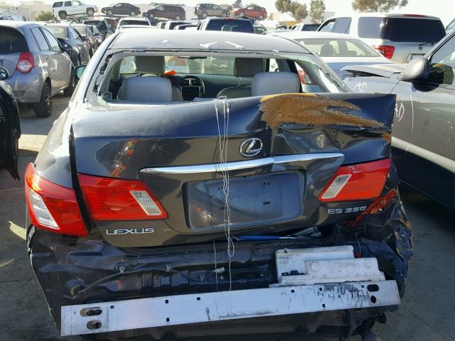 JTHBJ46GX72028287 - 2007 LEXUS ES 350 GRAY photo 9