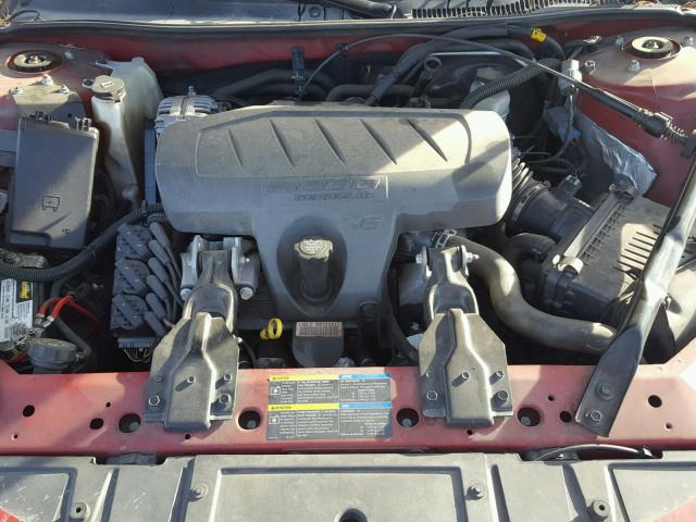 2G2WP552271183434 - 2007 PONTIAC GRAND PRIX RED photo 7