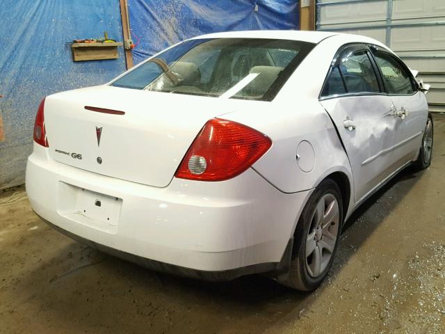 1G2ZG57B494119848 - 2009 PONTIAC G6 WHITE photo 4