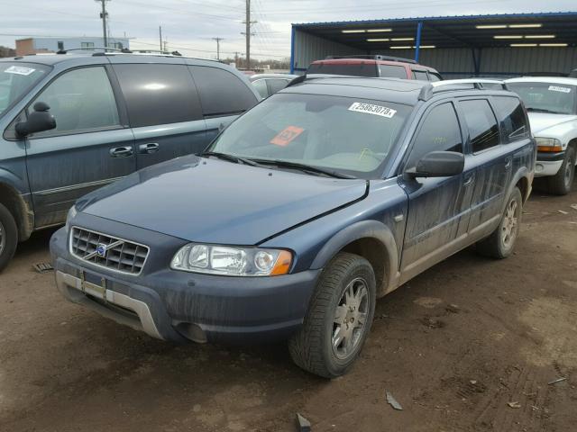 YV1SZ592051185047 - 2005 VOLVO XC70 BLUE photo 2