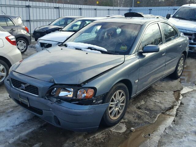 YV1RS64AX42387846 - 2004 VOLVO S60 BLUE photo 2