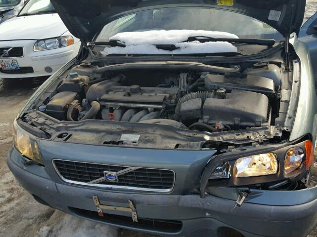 YV1RS64AX42387846 - 2004 VOLVO S60 BLUE photo 7