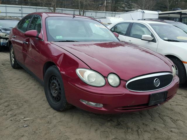 2G4WC532551348296 - 2005 BUICK LACROSSE C MAROON photo 1