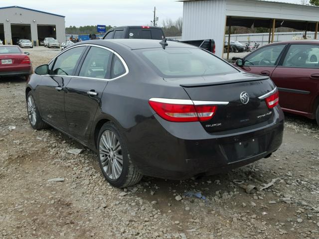 1G4PT5SV0D4153483 - 2013 BUICK VERANO PRE BLACK photo 3