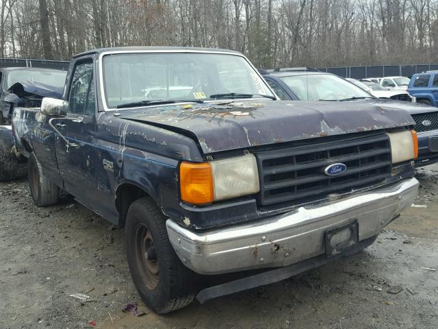 1FTDF15Y5JNA40499 - 1988 FORD F150 BLUE photo 1