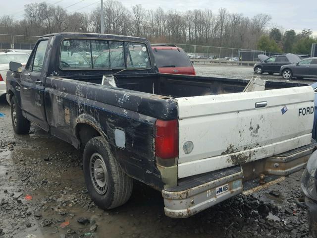 1FTDF15Y5JNA40499 - 1988 FORD F150 BLUE photo 3