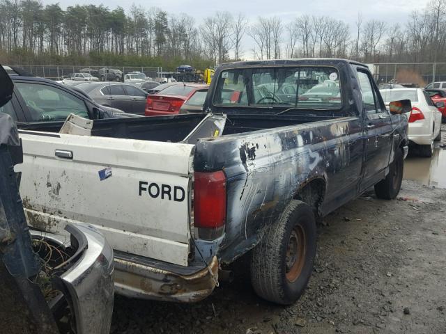 1FTDF15Y5JNA40499 - 1988 FORD F150 BLUE photo 4