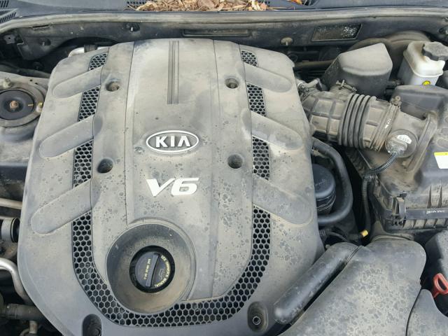 KNALD225595170907 - 2009 KIA AMANTI BLUE photo 7