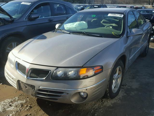 1G2HX54K3Y4221012 - 2000 PONTIAC BONNEVILLE GRAY photo 2