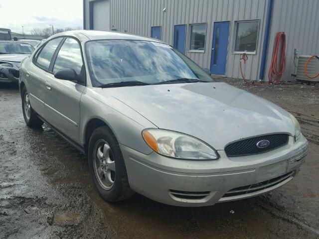 1FAFP53U76A104477 - 2006 FORD TAURUS SE GREEN photo 1