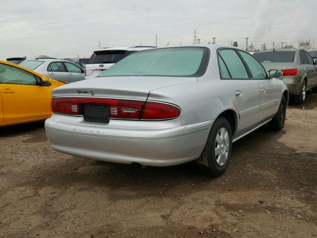 2G4WS52J621287757 - 2002 BUICK CENTURY CU SILVER photo 4