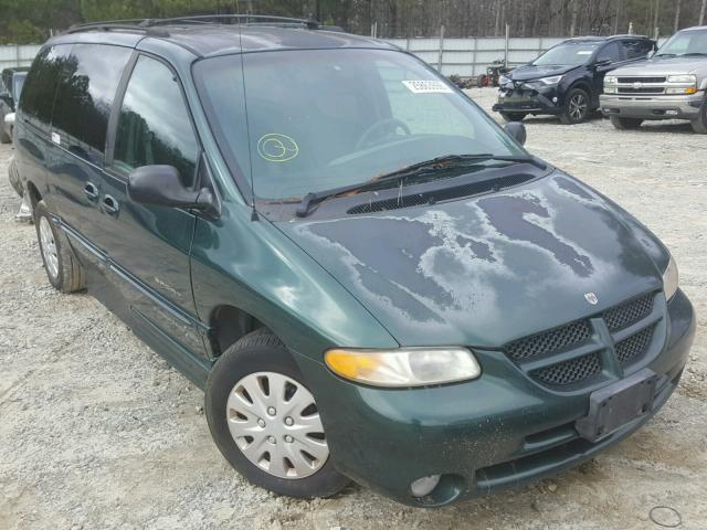 1B4GP44R4XB546337 - 1999 DODGE GRAND CARA GREEN photo 1