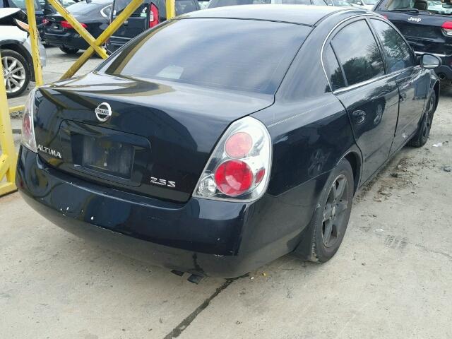 1N4AL11D56C266226 - 2006 NISSAN ALTIMA S BLACK photo 4