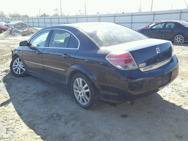 1G8ZS57N47F122524 - 2007 SATURN AURA XE BLUE photo 3