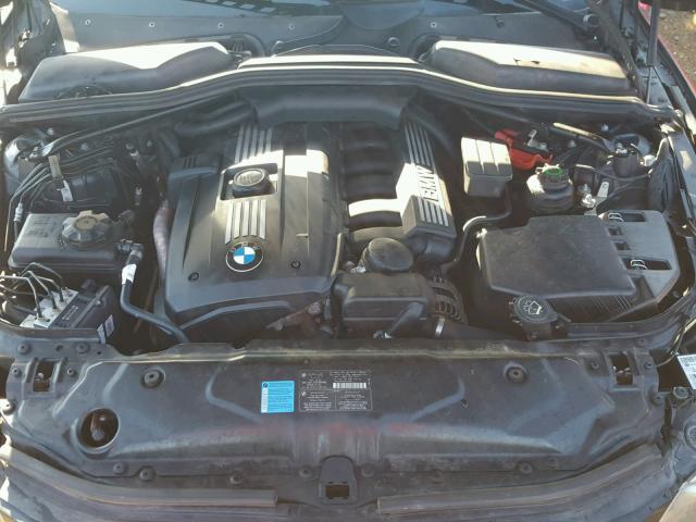 WBANU53598CT02800 - 2008 BMW 528 I BLACK photo 7