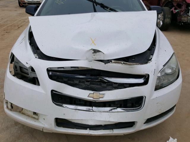 1G1ZA5E07A4101825 - 2010 CHEVROLET MALIBU LS WHITE photo 7