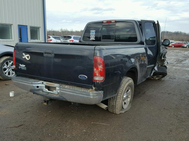 1FTZX1722XNB21416 - 1999 FORD F150 BLACK photo 4