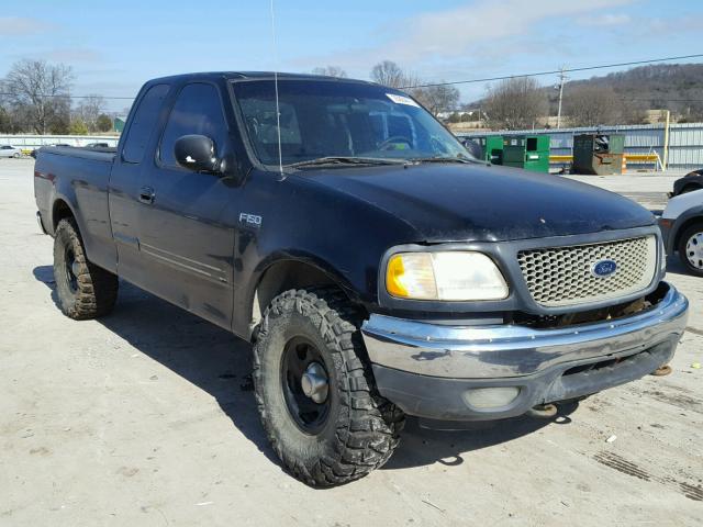 1FTZX1726XKA98854 - 1999 FORD F150 BLACK photo 1