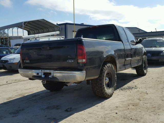 1FTZX1726XKA98854 - 1999 FORD F150 BLACK photo 4