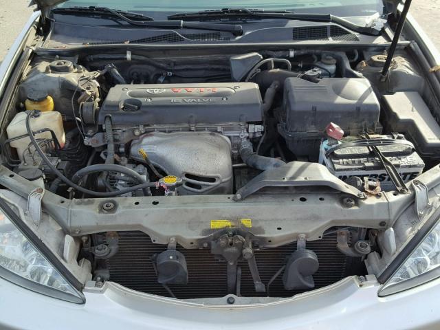 4T1BE32K02U048390 - 2002 TOYOTA CAMRY LE SILVER photo 7