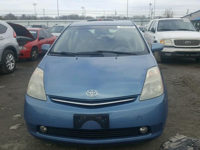 JTDKB20U477615766 - 2007 TOYOTA PRIUS BLUE photo 9