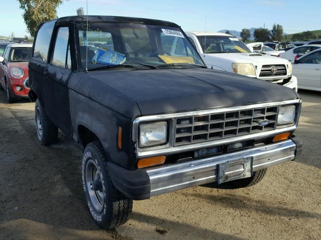 1FMCU14S8FUC49467 - 1985 FORD BRONCO II BLACK photo 1