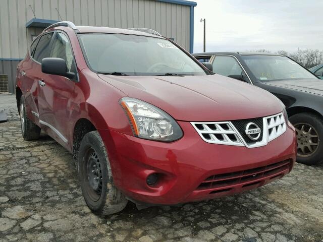 JN8AS5MV3EW703392 - 2014 NISSAN ROGUE SELE RED photo 1