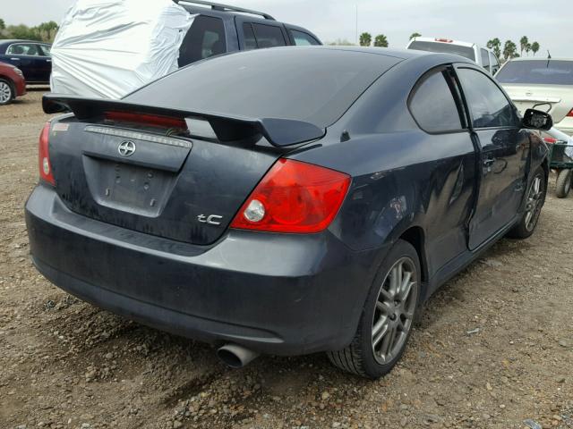 JTKDE177270182203 - 2007 SCION TC CHARCOAL photo 4