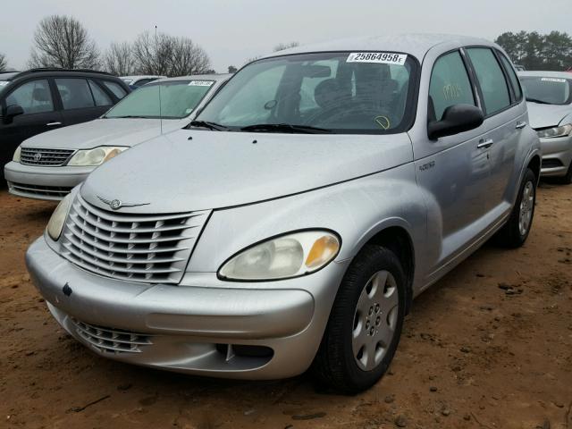 3C4FY48B05T615383 - 2005 CHRYSLER PT CRUISER SILVER photo 2