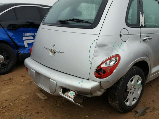 3C4FY48B05T615383 - 2005 CHRYSLER PT CRUISER SILVER photo 9