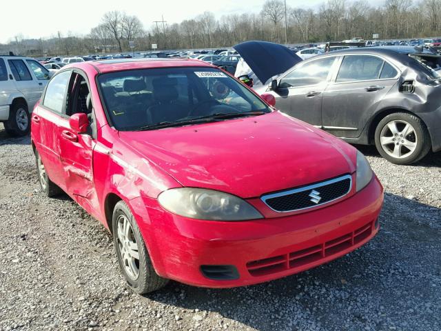 KL5JD66Z87K644142 - 2007 SUZUKI RENO BASE RED photo 1