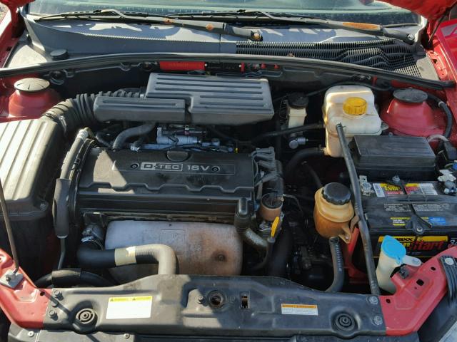 KL5JD66Z87K644142 - 2007 SUZUKI RENO BASE RED photo 7