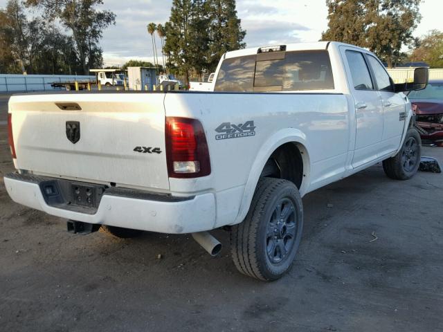 3C6UR5KL3HG772504 - 2017 RAM 2500 LARAM WHITE photo 4