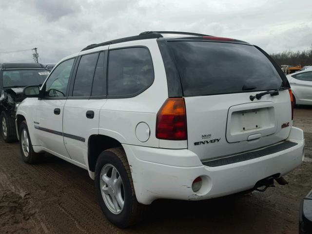 1GKDT13S162221815 - 2006 GMC ENVOY WHITE photo 3