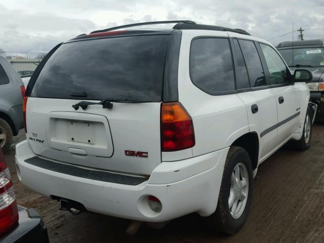 1GKDT13S162221815 - 2006 GMC ENVOY WHITE photo 4